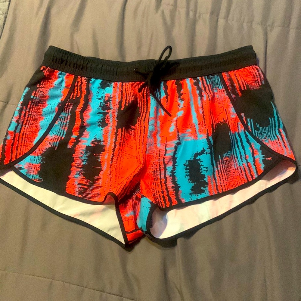 Fabletics 80s style shorts.